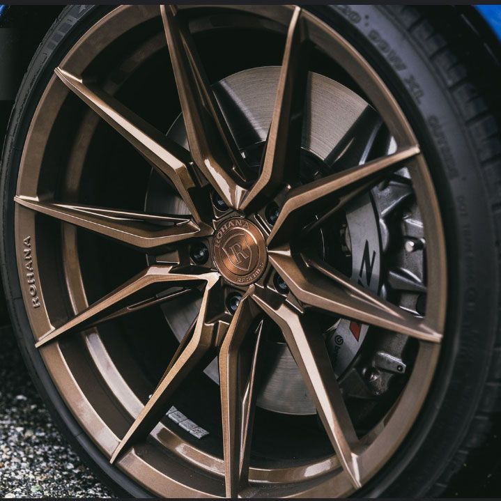 20x9 Rohana RFX13 Brushed Bronze (Cross Forged) 5x4.5/114.3 35mm