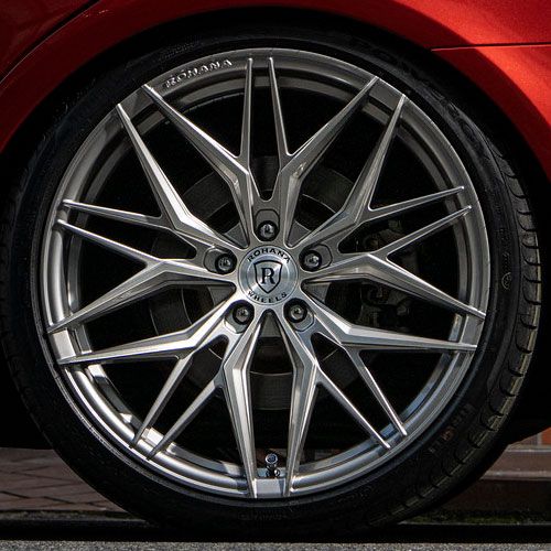 21x9 Rohana RFX17 Brushed Titanium (Cross Forged) 5x112 20mm