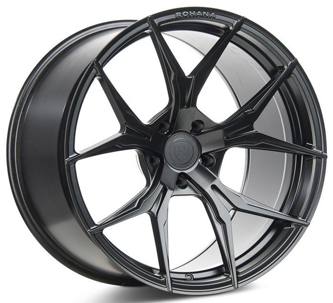 19x11 Rohana RFX5 Matte Black (Cross Forged) 5x4.5/114.3 28mm