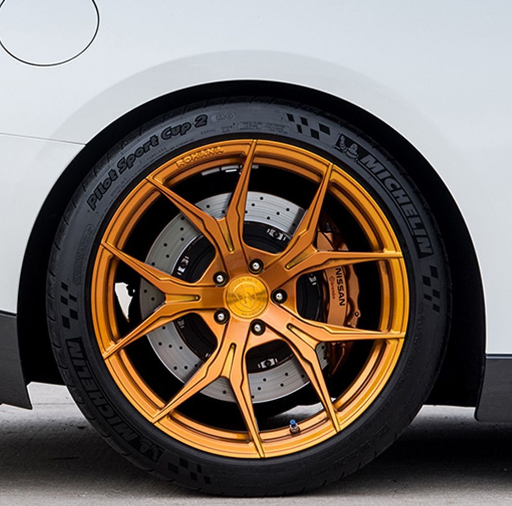 20x12 Rohana RFX5 Gloss Gold (Cross Forged) 5x130 45mm