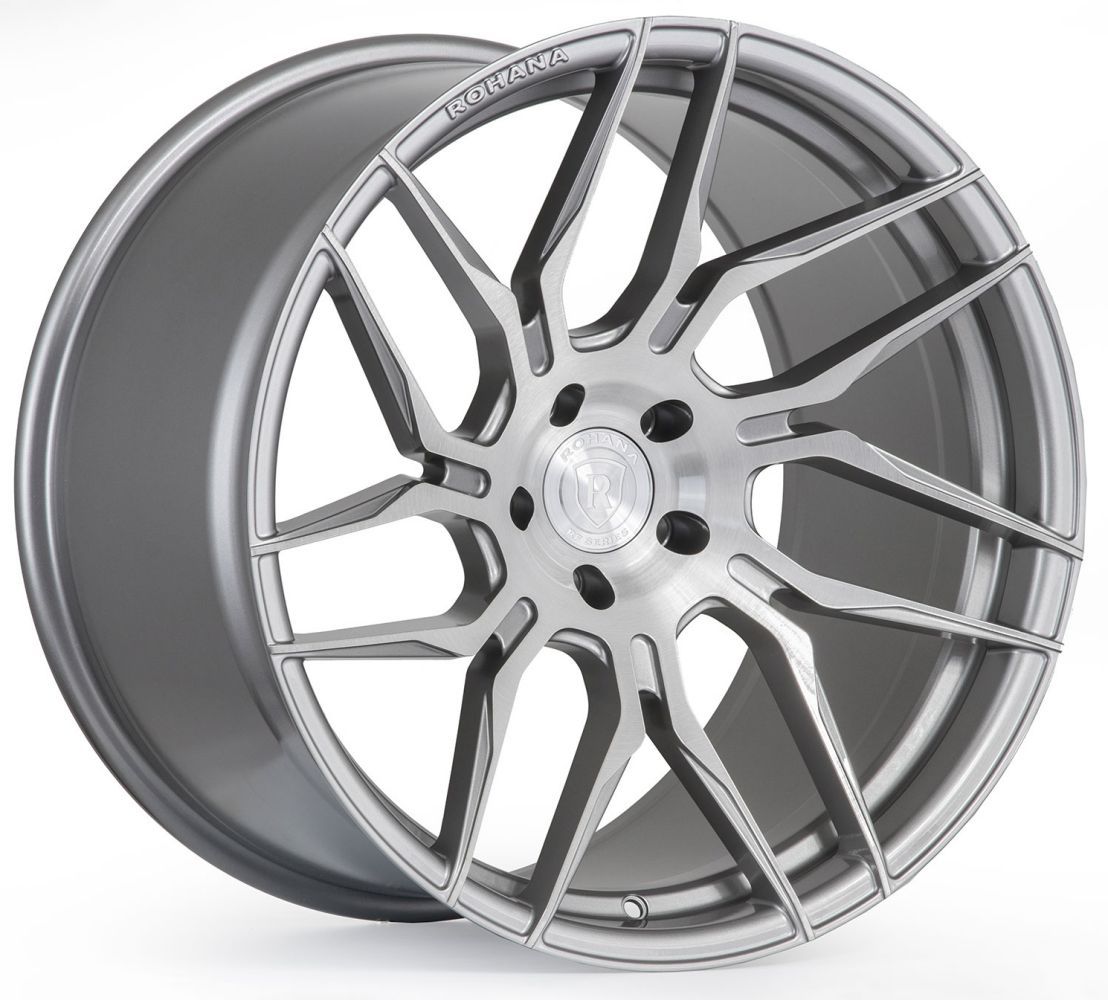 21x11.5 Rohana RFX7 Brushed Titanium (True Directional) (Cross Forged) (Left) 5x112 30mm