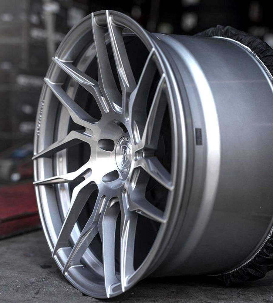 21x11.5 Rohana RFX7 Brushed Titanium (True Directional) (Cross Forged) (Left) 5x112 30mm