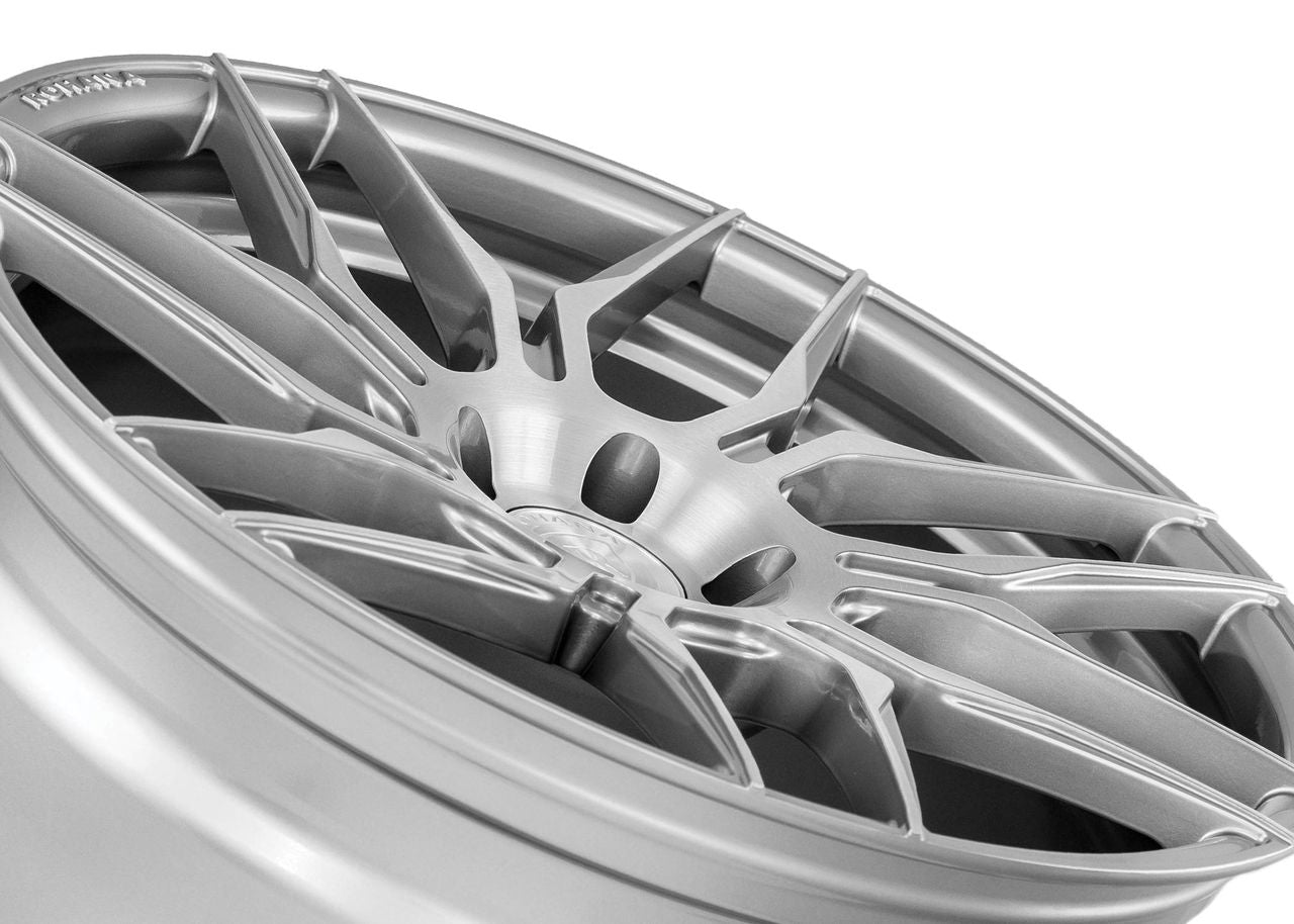 21x10.5 Rohana RFX7 Brushed Titanium (True Directional) (Cross Forged) (Right) 5x130 45mm