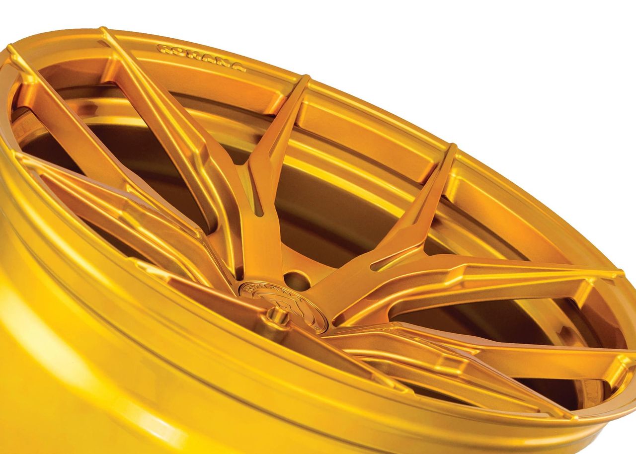 20x12 Rohana RFX5 Gloss Gold (Cross Forged) 5x130 45mm