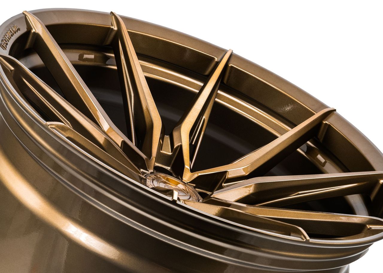 20x12 Rohana RFX13 Brushed Bronze (Cross Forged) (Extreme Deep Concave) 5x4.5/114.3 22mm