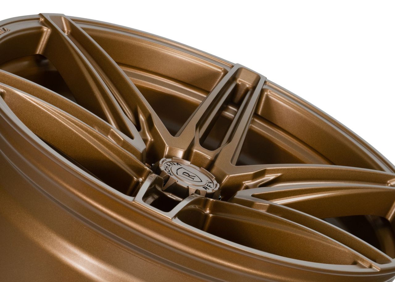 20x9.5 Rohana RFV1 Matte Bronze (Cross Forged) 6x135 18mm