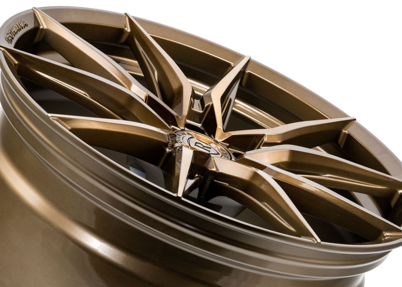 20x9 Rohana RFX13 Brushed Bronze (Cross Forged) 5x112 25mm